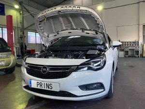 Opel Astra 2020 1400T. Inyeccion directa con GLP Prins VSIdi 3.0